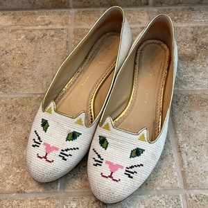 Charlotte Olympia kitty flats